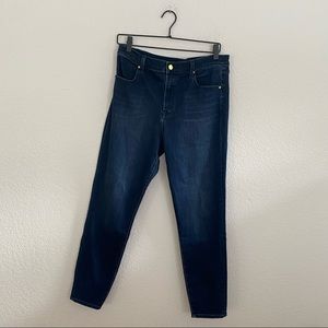 J BRAND Women's 31 Dark Blue Wash Denim Jean